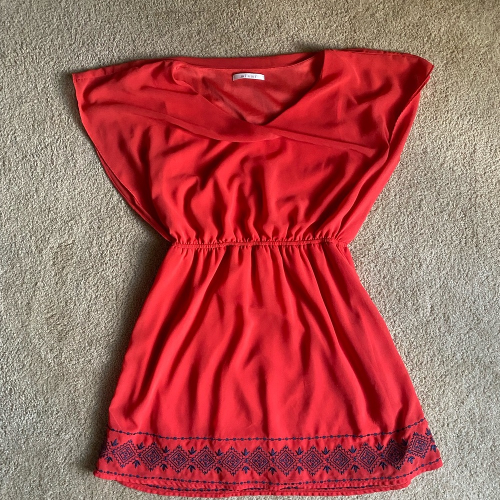 Bright dress